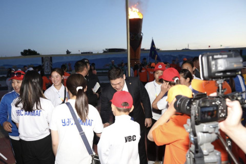 Ерөнхий сайд Л.Оюун-Эрдэнэ Монголын хүүхдийн спортын VII наадмыг нээж үг хэллээ