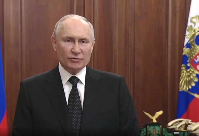 Ерөнхийлөгч В.Путин ард түмэндээ хандан үг хэллээ