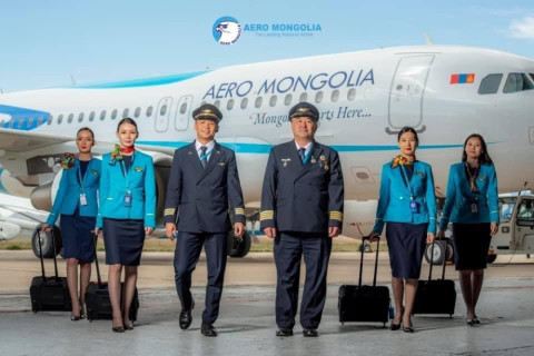 Аэро Монголиа компани УБ-Сөүл-УБ чиглэлийн нислэгээ албан ёсоор нээлээ