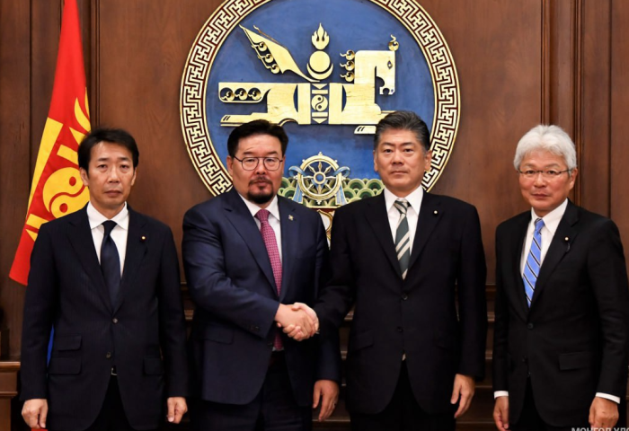 Япон Улсын Парламентын Төлөөлөгчдийн танхимын гишүүдийг хүлээн авч уулзлаа