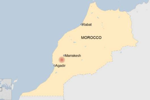 Мароккод  газар хөдөлж  296 хүн амь үрэгджээ