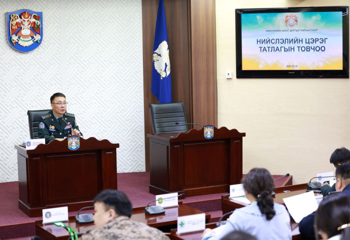 Нийслэлийн цэрэг татлагыг аравдугаар сарын 19-22-нд зохион байгуулна