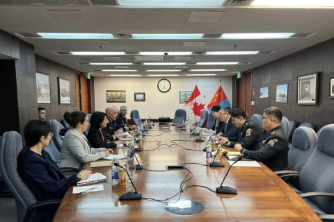 Монгол, Канад улсын батлан хамгаалахын зөвлөлдөх уулзалт болов