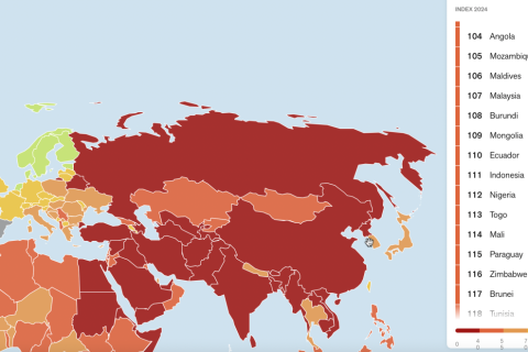 Хэвлэлийн эрх чөлөөний индекс: Монгол Улс анх удаа 109 дүгээр байрт бичигдэв