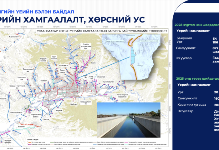 Ирэх онд 20 км урт үерийн хамгаалалтын барилгын ажлыг эхлүүлнэ