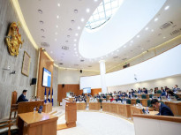 НИТХ-ЫН ЭЭЛЖИТ IV ХУРАЛДААНААР ТӨСВИЙН НЭГДҮГЭЭР ХЭЛЭЛЦҮҮЛГИЙГ ХИЙЛЭЭ