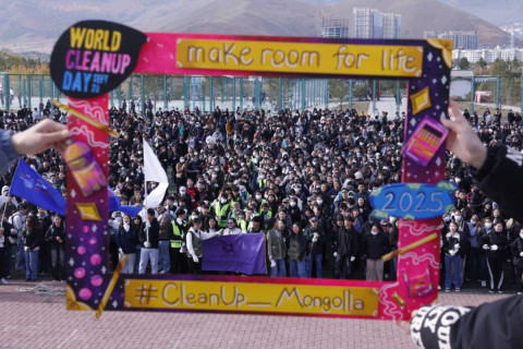 Ү.Амарбат: CleanUP Mongolia-д 10,000 залуучууд эх дэлхийгээ цэвэрлэхээр нэгдлээ.