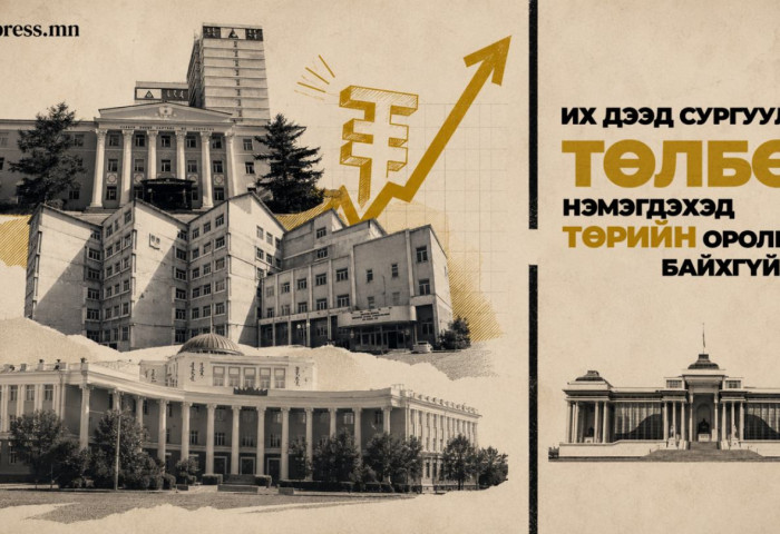 Их дээд сургуулийн төлбөр нэмэгдэхэд төрийн оролцоо байгаагүй