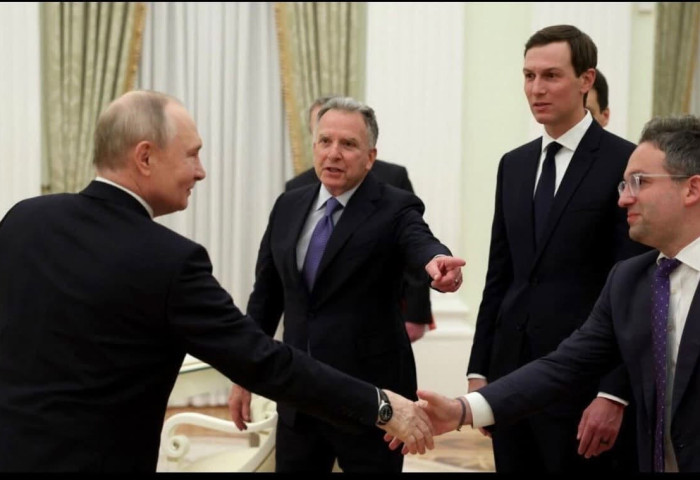 Путин Кремльд Трампын тусгай элч Уиткофф хүргэн кушнер нартай 3 цаг гаруй ярилцжээ