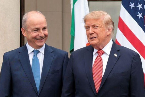 Трамп Ирландын нэгдлийг дэмжиж буйгаа дахин илэрхийлэв