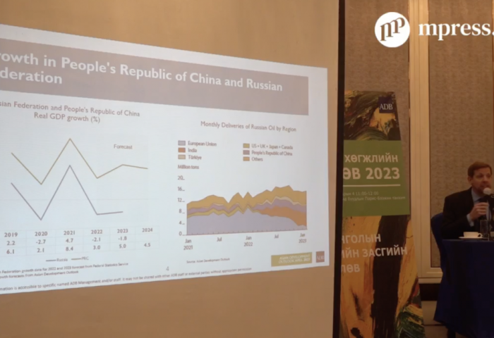 АХБ: Монгол Улсын эдийн засаг өсөж, 2024 оноос хурдсах хүлээлттэй байна