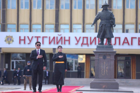 Монгол Улсын Ерөнхийлөгч У.Хүрэлсүх Ховд аймагт ажиллаж байна