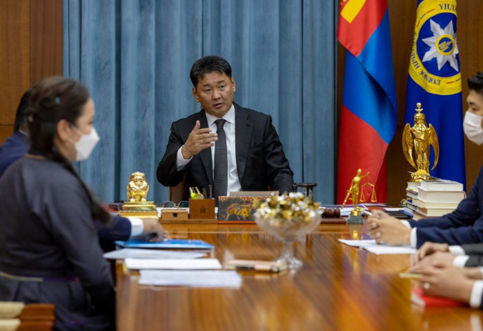Ерөнхийлөгч У.Хүрэлсүх Хилийн чанад дахь монголчуудын зөвлөлийн төлөөллийг хүлээн авч уулзлаа