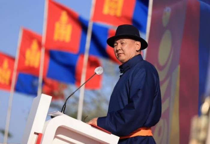 Монгол улсын ерөнхийлөгч У.Хүрэлсүх Хүндэтгэлийн чуулганд үг хэллээ