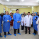 Монгол Улсын Ерөнхийлөгч У.Хүрэлсүх Баян-Өлгий аймгийн Нэгдсэн эмнэлэгт ажиллалаа