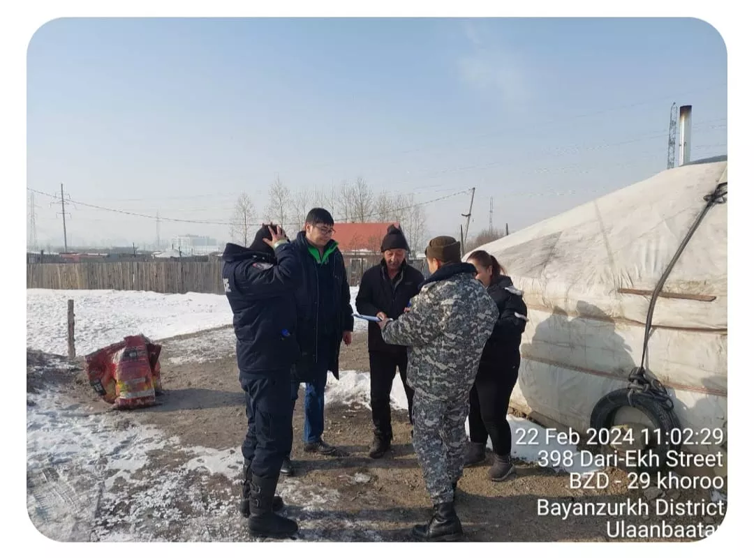 Үерийн эрсдэлтэй бүсэд суурьшсан айл өрхүүдэд мэдэгдэл хүргүүллээ