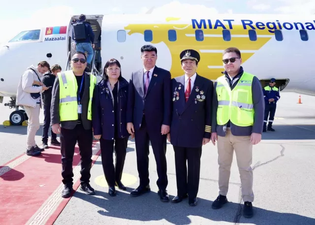 Орон нутагт нислэг үйлдэх хоёр дахь CRJ-700 “Мазаалай” агаарын хөлгийг хүлээн авлаа
