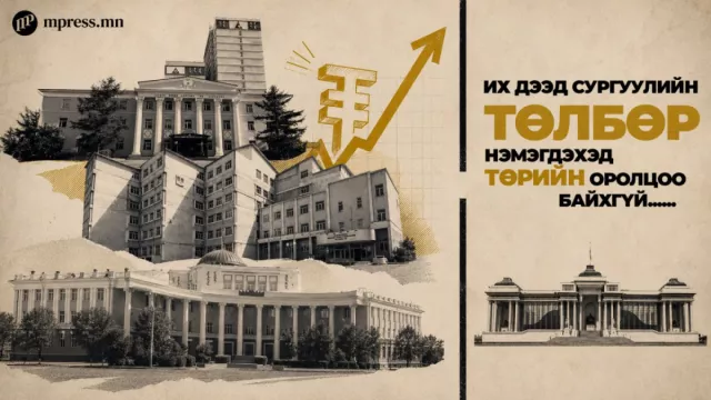 Их дээд сургуулийн төлбөр нэмэгдэхэд төрийн оролцоо байгаагүй