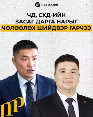 ЧД-ийн Засаг дарга Н.Мандуул, СХД-ийн Засаг дарга Ц.Баттөр нарыг чөлөөлөх шийдвэр гарчээ