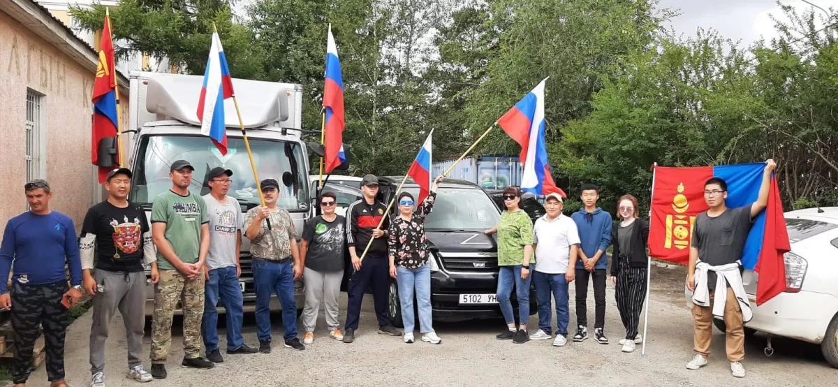 Оросыг дэмжигч Монгол иргэд Донбасс, Луганск хотын иргэдэд хүмүүнлэгийн тусламж илгээжээ