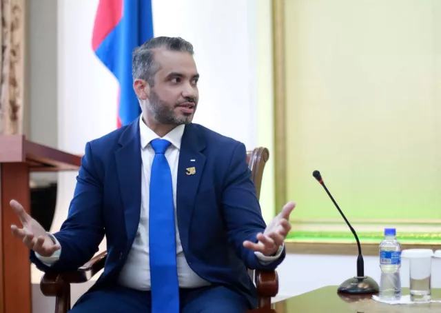 “JCI” байгууллагын ерөнхийлөгч Архенис Ангулог хүлээн авч уулзав