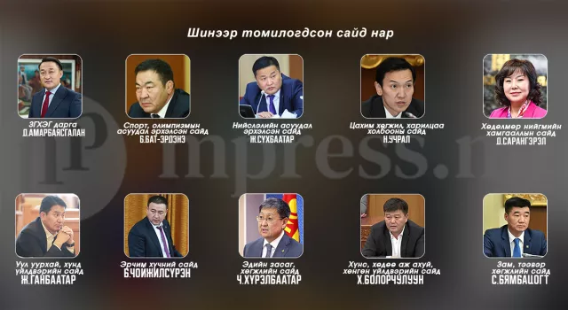 Шинэ сайд нарын ХӨРӨНГИЙН ХЭМЖЭЭ