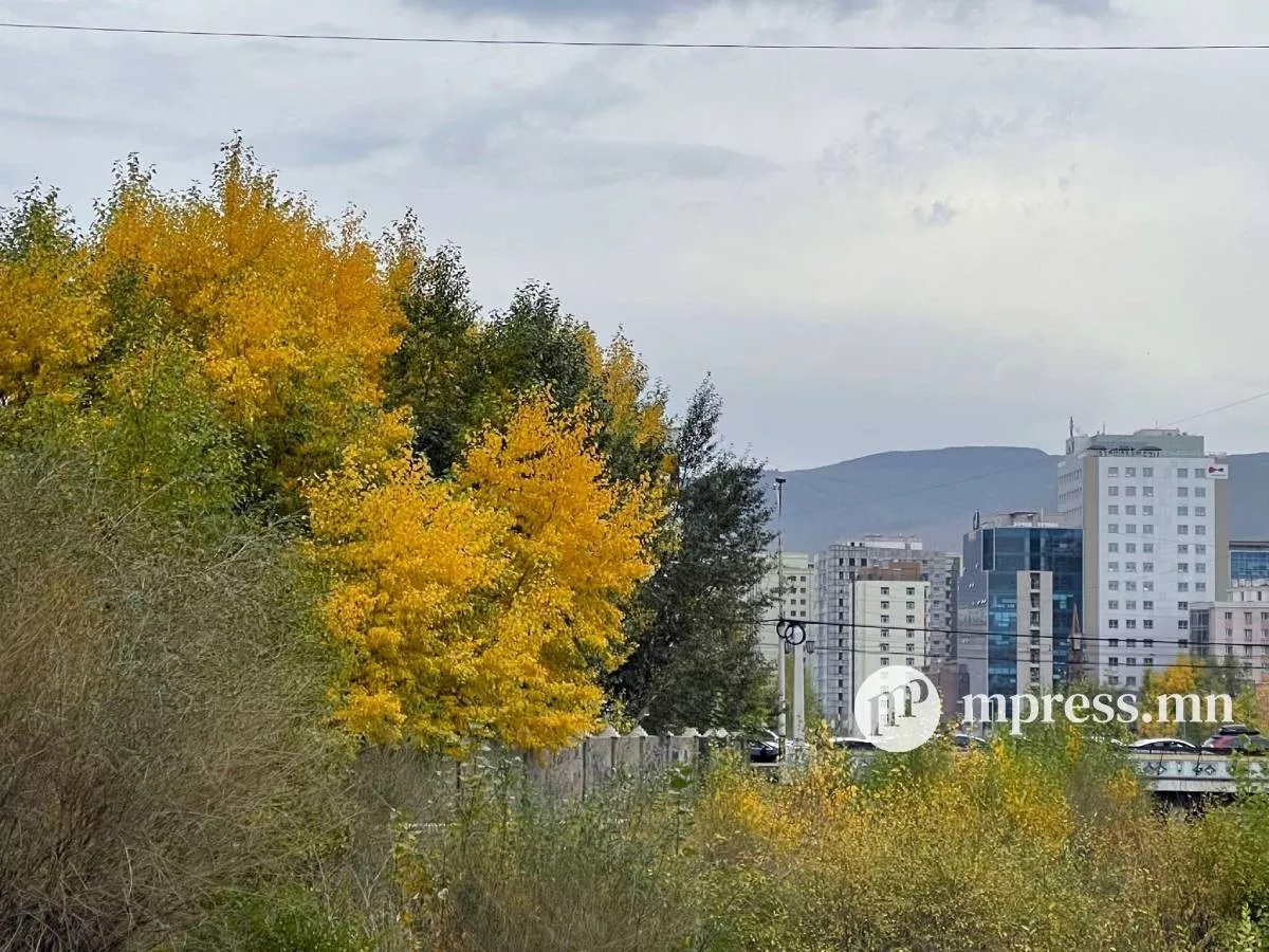 Өнөөдөр бага зэргийн бороотой, 20-22 хэмийн дулаан байна