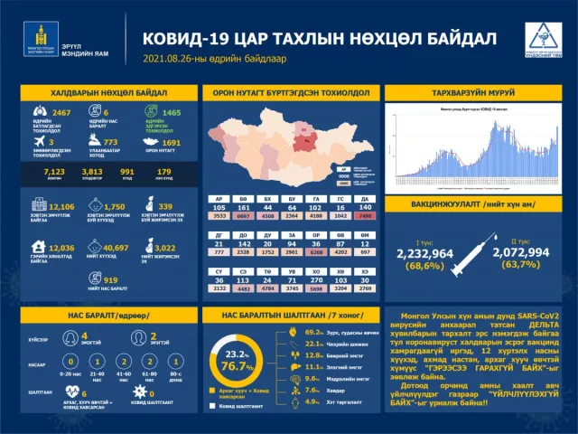 Сэлэнгэ аймагт 113 тохиолдол бүртгэгдлээ
