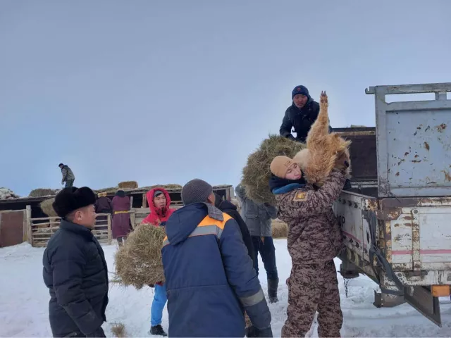 Өвөлжилт хүндэрсэн сумдын айлуудыг нүүлгэхэд цэргийнхэн дэмжлэг үзүүлж байна