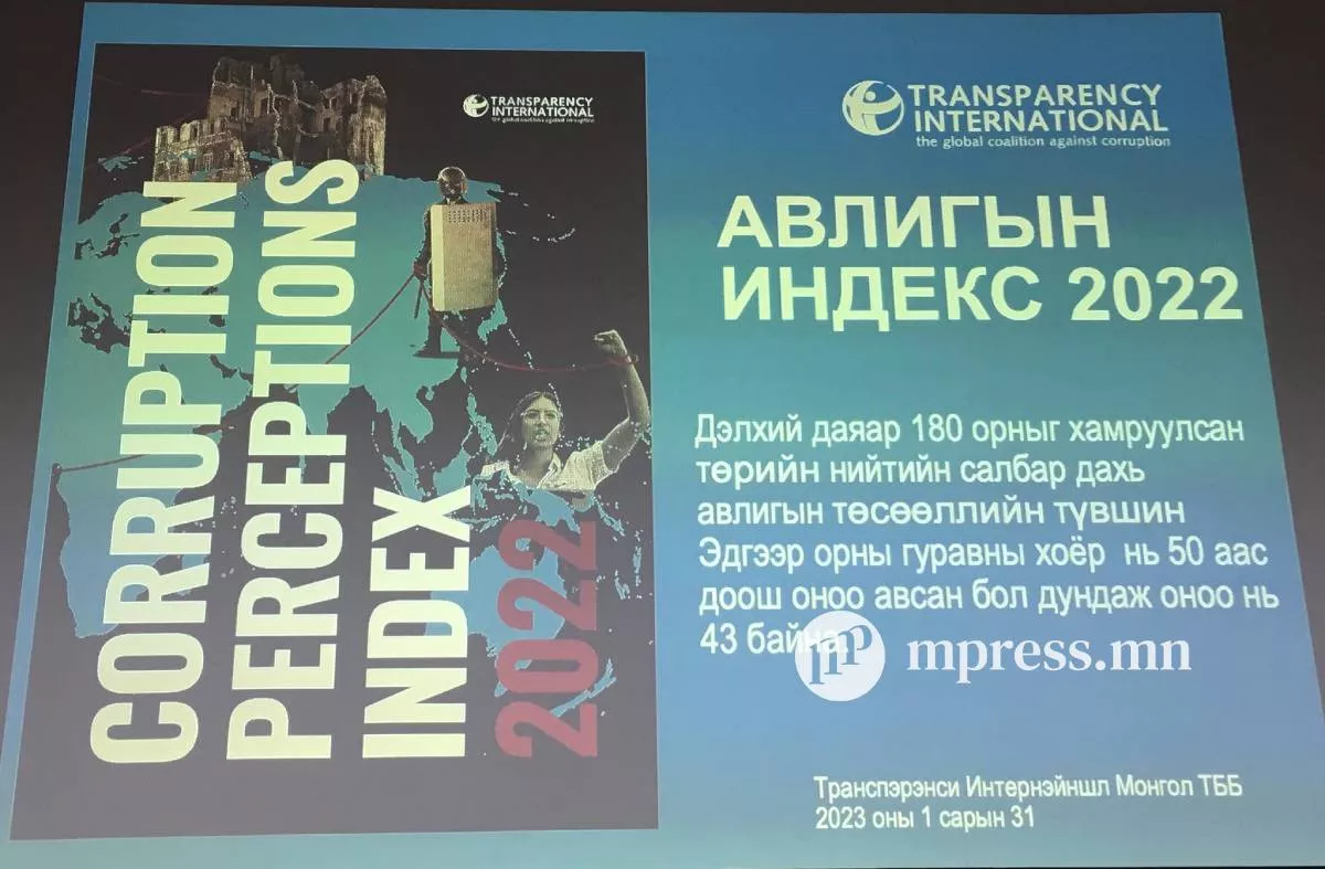 ШУУД: Авлигын индексэд Монгол Улс хэдэд орсон бэ?