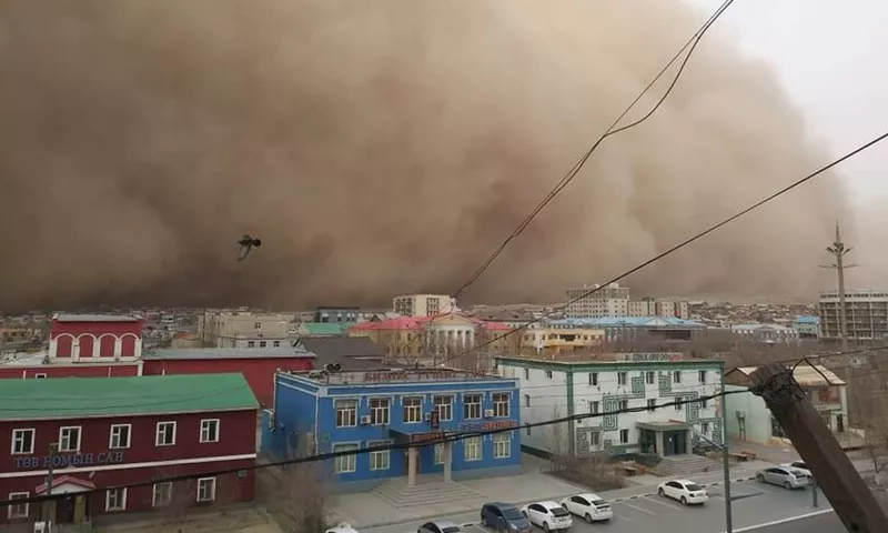 СЭРЭМЖЛҮҮЛЭГ: Маргааш баруун аймгуудын нутгаар салхи 34 м/сек хүрч ширүүснэ