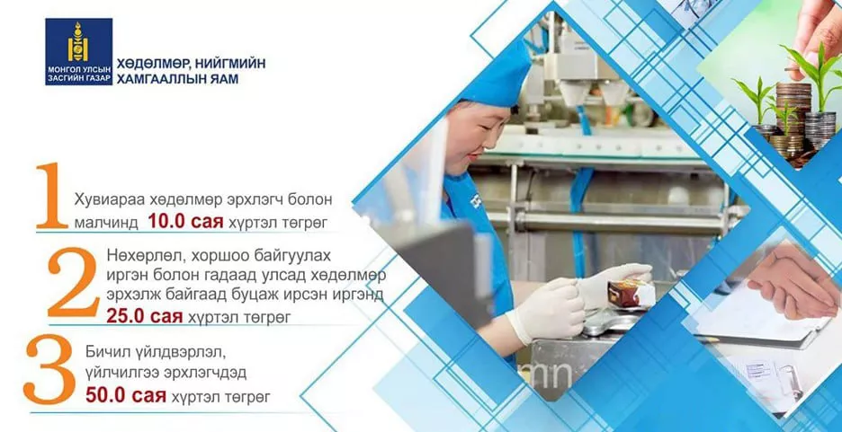 Хөдөлмөр эрхлэлтийг дэмжих сангаас 14.3 тэрбум төгрөгийн зээл олгожээ