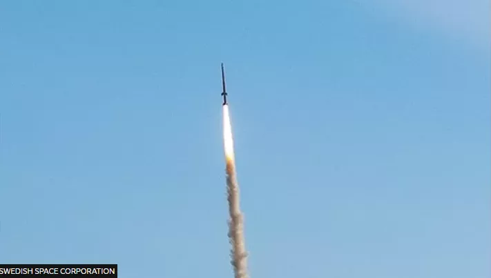 Шведийн туршилтын пуужин Норвегийн газар нутагт унажээ