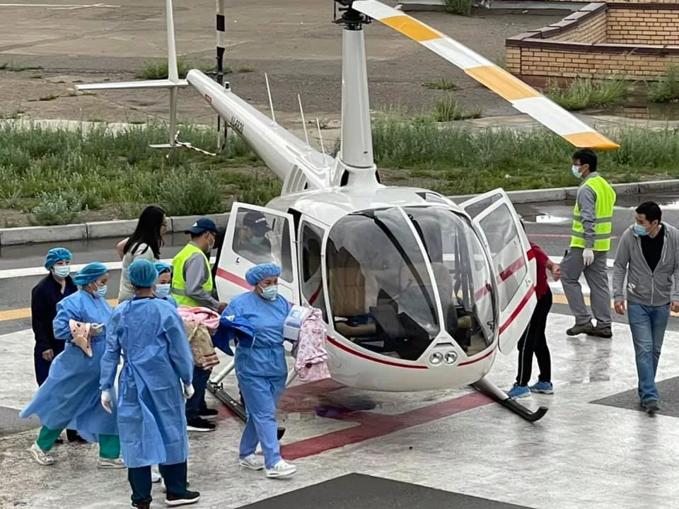 Нэн яаралтай тусламж, үйлчилгээг нисдэг тэргээр үзүүлдэг боллоо