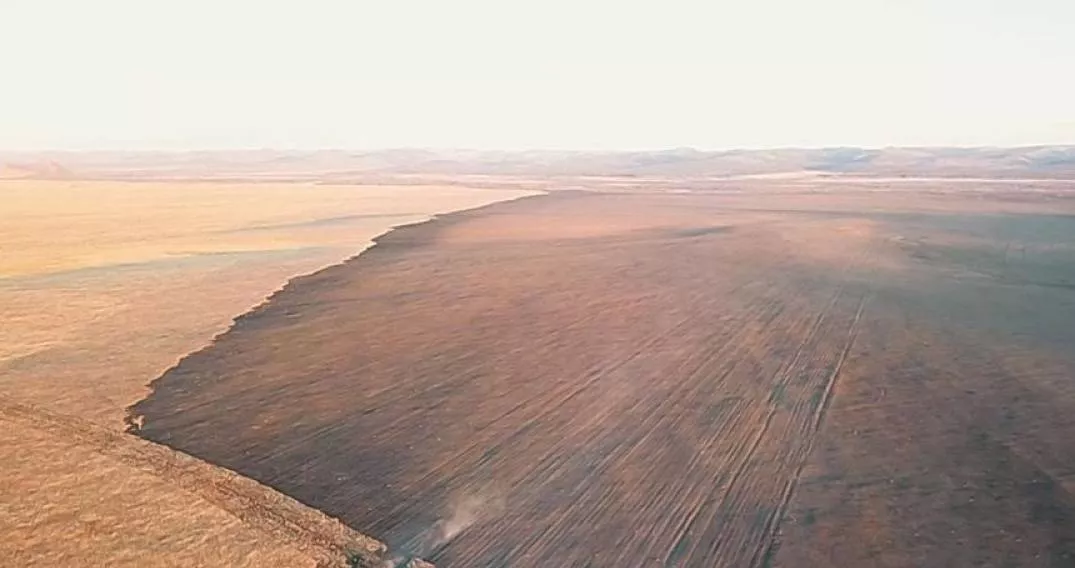 Дорнод аймагт хээрийн түймрээр 152 га талбай шатжээ