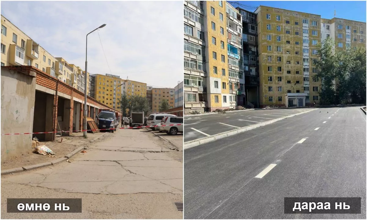 Зөвшөөрөлгүй 53 гараашийг буулгаж талбайг тохижуулжээ