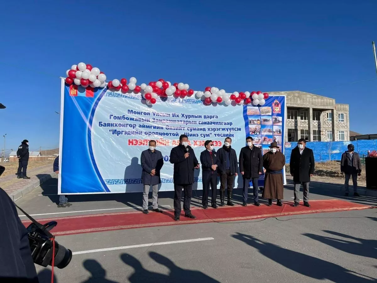 Баянхонгор аймгийн Өлзийт суманд “шинэ сум“ төсөл амжилттай хэрэгжлээ