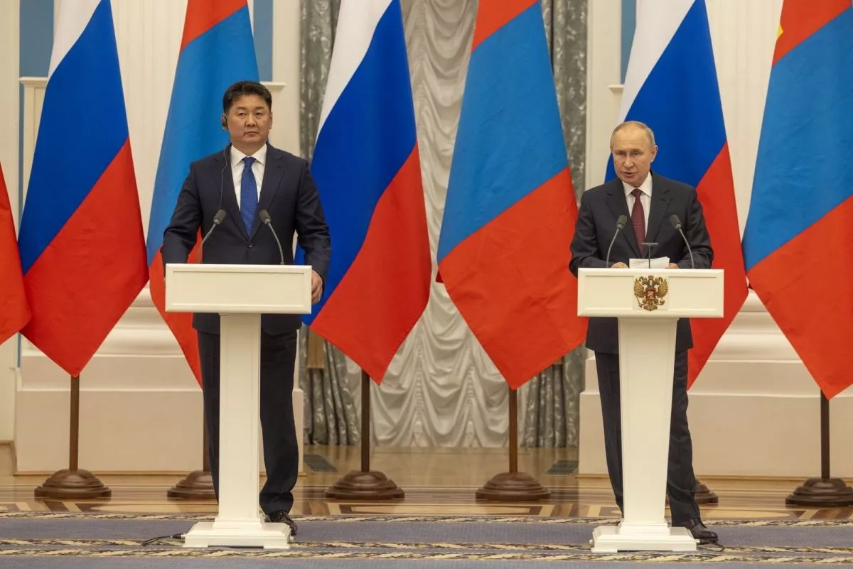 У.Хүрэлсүх, В.Путин нар хамтарсан мэдэгдэл хийв