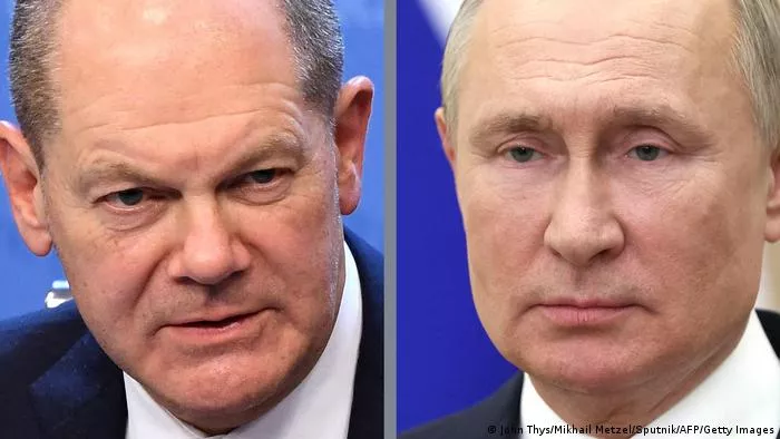 Шольц, Путин нар Украины асуудлаар ярилцжээ