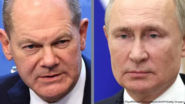 Шольц, Путин нар Украины асуудлаар ярилцжээ