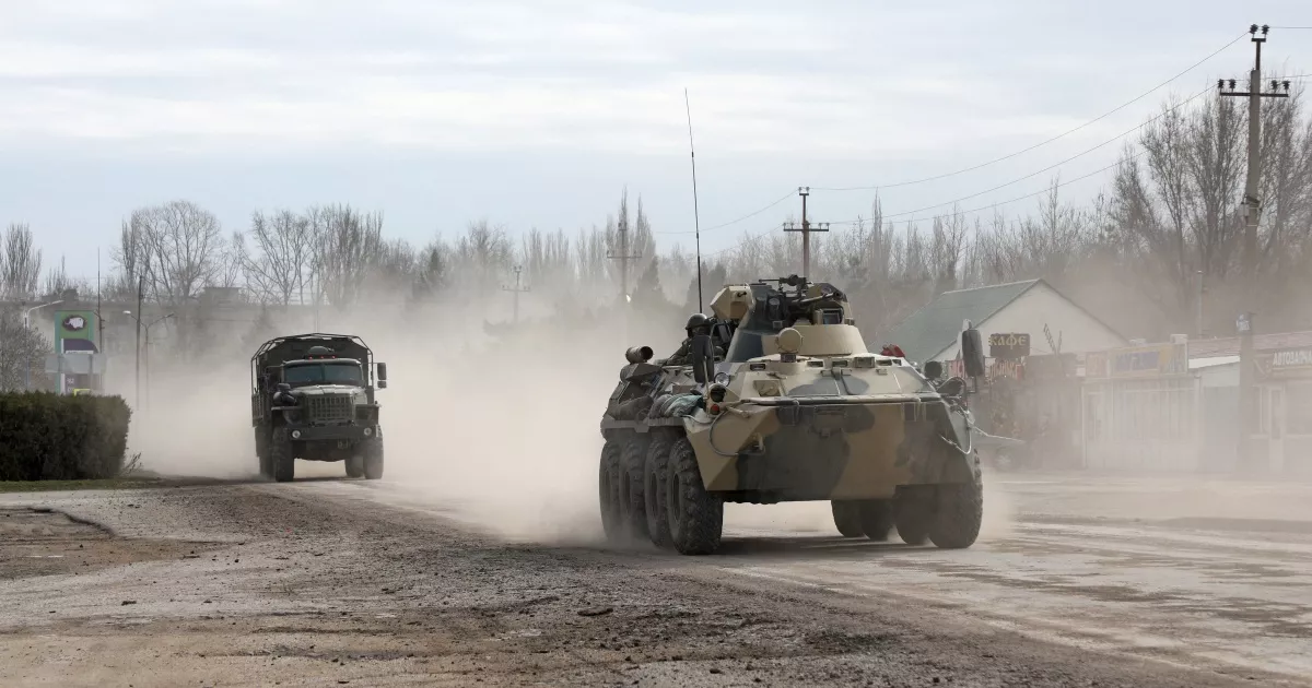 Оросын цэргүүдэд эзлэгдсэн Украины хотууд