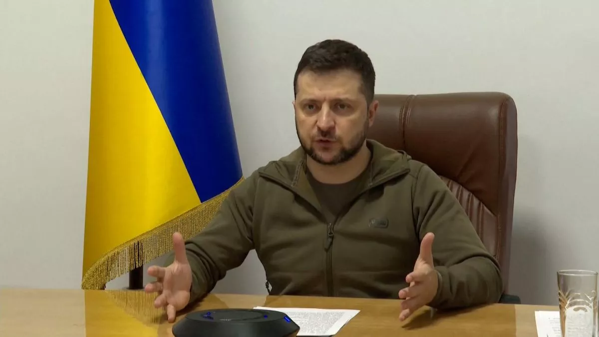 Зеленський Их долоогийн удирдагчдад хандаж үг хэллээ