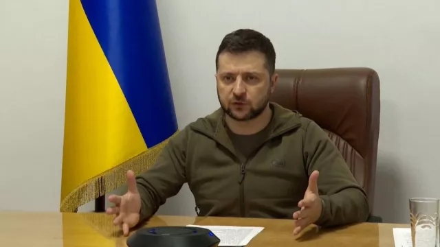 Зеленський Их долоогийн удирдагчдад хандаж үг хэллээ