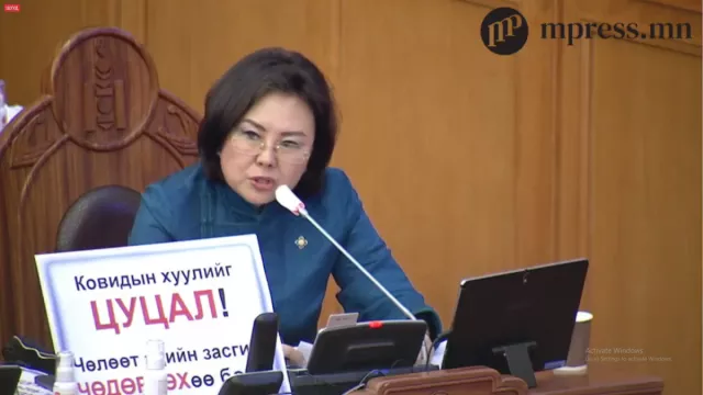 С.Одонтуяа: МАН арчаагүй байдлаа АН руу чихэх хэрэггүй