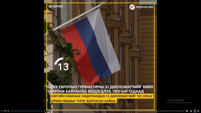 ВИДЕО: Мэдээ мэдээллийн 60 хором