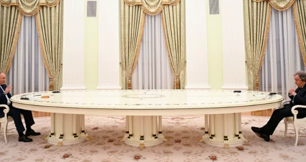 Мариуполийг нүүлгэн шилжүүлэхэд НҮБ үүрэг гүйцэтгэхийг “зарчмын хувьд“ зөвшөөрлөө