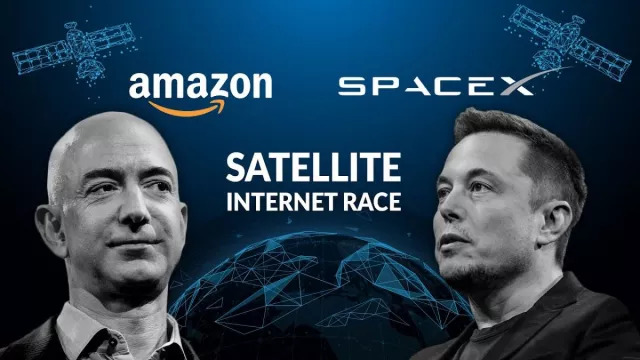 Amazon хиймэл дагуулын интернэтийн бизнест SpaceX компанитай өрсөлдөнө