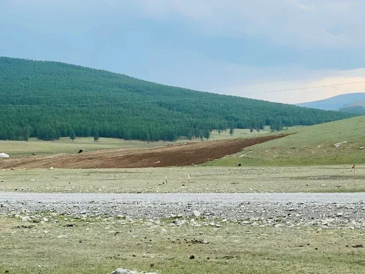 Авто замын зориулалтаар дайрга шороо олборлосон талбайг нөхөн сэргээжээ